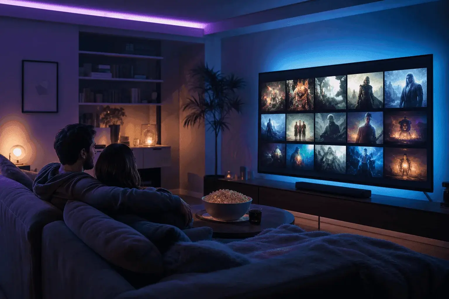 IPTV VOD Maroc — films séries 4K catalogue illimité Smart TV Films et séries en VOD sur grand écran — IPTV MAROC